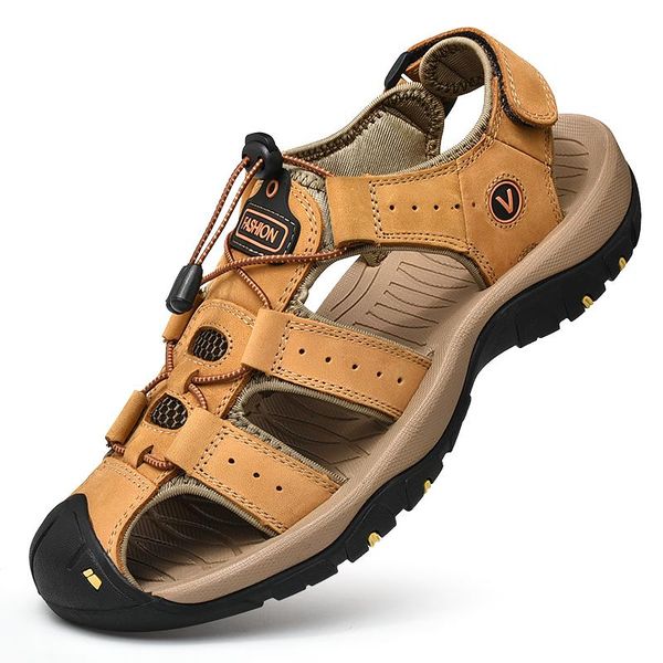 sandals arrival mens casual shoes genuine leather outdoors beach sandal big size summer sandalen zapatos de hombre sandalias, Black
sandals arrival mens casual shoes genuine leather outdoors beach sandal big size summer sandalen zapatos de hombre sandalias, Black