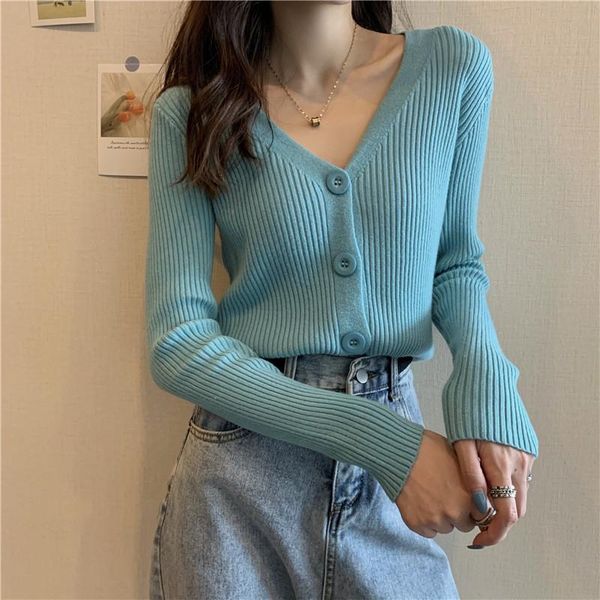 women's knits & tees short v-neck cardigan slim knitted sweater jacket women spring autumn long sleeve crop mujer, White
women's knits & tees short v-neck cardigan slim knitted sweater jacket women spring autumn long sleeve crop mujer, White