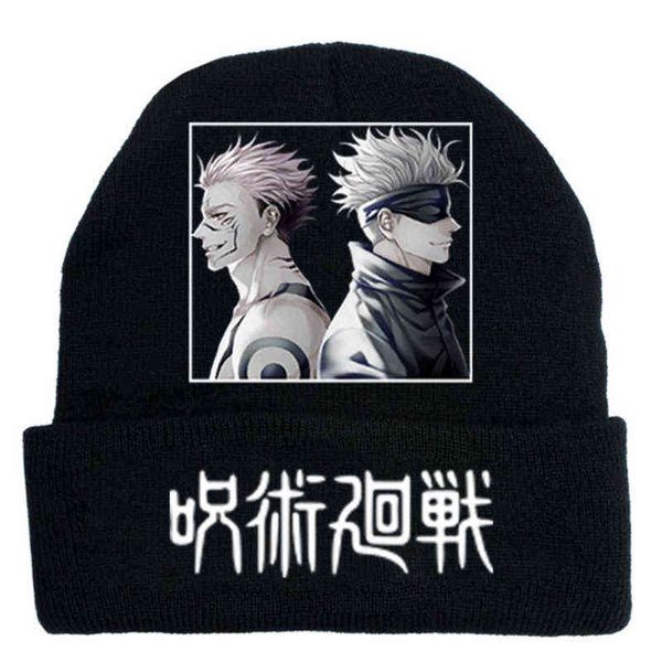 23 styles jujutsu kaisen gojo satoru hat anime accessories casual cap keep warm beanies bonnet gorro 2021 beanie y21111, Blue;gray
23 styles jujutsu kaisen gojo satoru hat anime accessories casual cap keep warm beanies bonnet gorro 2021 beanie y21111, Blue;gray
