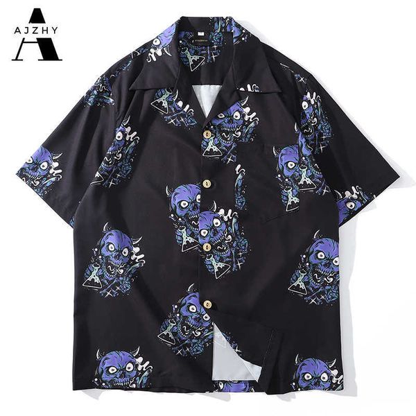 devil head full print hawaiian shirt men hip hop streetwear harajuku beach black thin summer s short sleeve 210721, White;black
devil head full print hawaiian shirt men hip hop streetwear harajuku beach black thin summer s short sleeve 210721, White;black