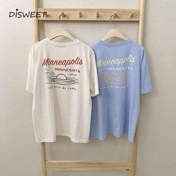 t shirt college style printed short-sleeved t-shirt woman korean round neck loose summer tees ladies casual slim letter print women top, White
t shirt college style printed short-sleeved t-shirt woman korean round neck loose summer tees ladies casual slim letter print women top, White