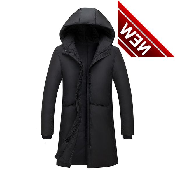 new men long down coat parkas outwear jacket winter 90%white duck 's s and coats overcoat, Black
new men long down coat parkas outwear jacket winter 90%white duck 's s and coats overcoat, Black