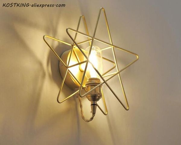 liser golden five pointed star bedside lamp modern fashion bedroom wall iron aisle corridor decoration
liser golden five pointed star bedside lamp modern fashion bedroom wall iron aisle corridor decoration