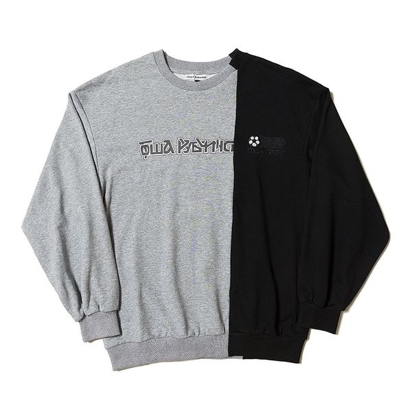 gosha mens sweatshirt hip hop fashion panalled long sleeve pullovers 3 colors russian letters printing ribbed crew neck sweatshirt, Black
gosha mens sweatshirt hip hop fashion panalled long sleeve pullovers 3 colors russian letters printing ribbed crew neck sweatshirt, Black