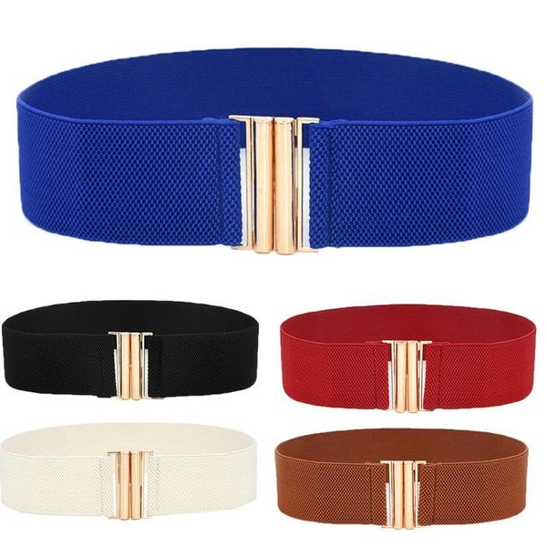 belts lady solid color buckle wide faux leather elastic waistband belt for jeans pants, Black;brown
belts lady solid color buckle wide faux leather elastic waistband belt for jeans pants, Black;brown