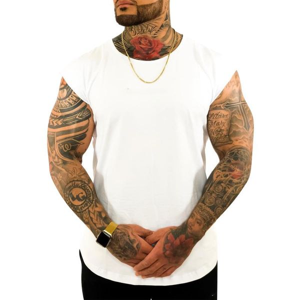 men' tank bodybuilding mank 2021 solid color round neck camisole sleeveless men fitness vest sportswear workout, White;black
men' tank bodybuilding mank 2021 solid color round neck camisole sleeveless men fitness vest sportswear workout, White;black