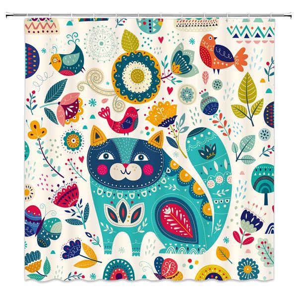 kids cartoon shower curtain,cute cat birds floral butterfly funny colorful ornate nursery drawning fabric bathroom decor,hooks
kids cartoon shower curtain,cute cat birds floral butterfly funny colorful ornate nursery drawning fabric bathroom decor,hooks