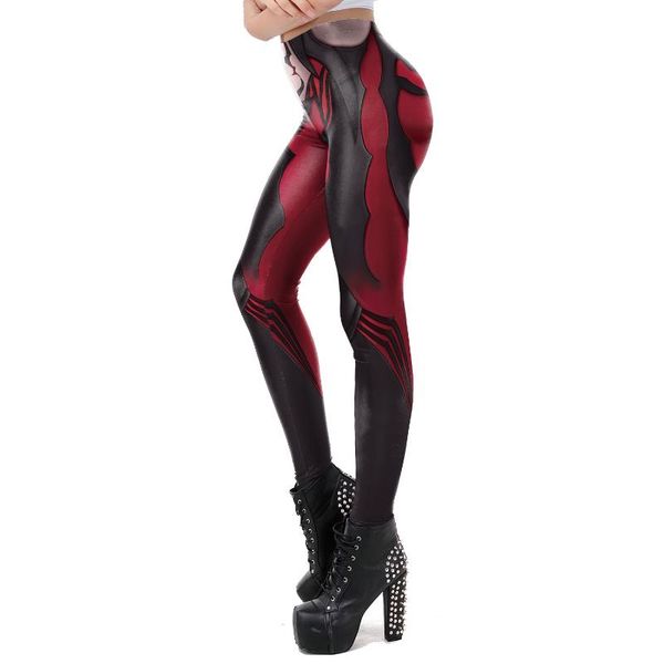 women's leggings fashion cartoon printed women casual plus size seam pants skinny elastic 3d clothing, Black
women's leggings fashion cartoon printed women casual plus size seam pants skinny elastic 3d clothing, Black