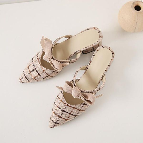 big size 31-47 summer women plaid front strap med heel square sandals 2 colors, Black
big size 31-47 summer women plaid front strap med heel square sandals 2 colors, Black