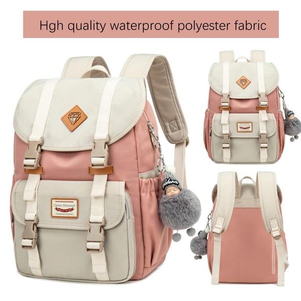 school bags waterproof kids backpack college bag laptravel backpacks large capacity slim durable for girls
school bags waterproof kids backpack college bag laptravel backpacks large capacity slim durable for girls