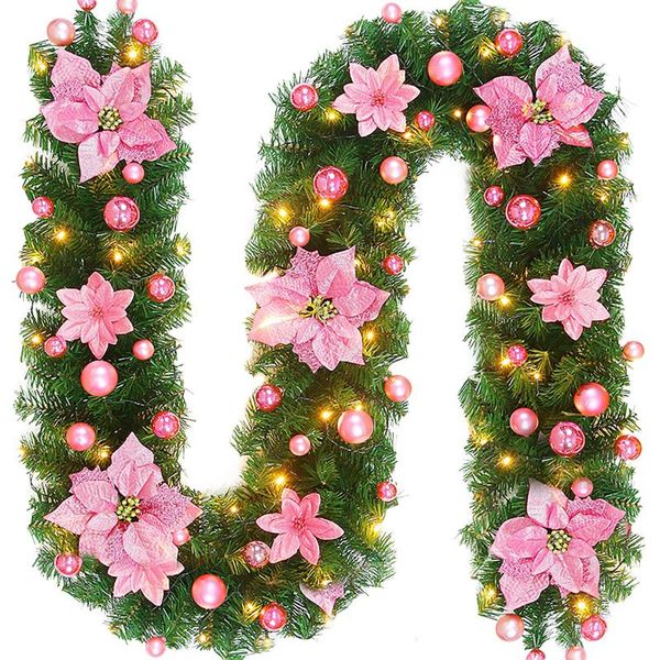decorative flowers & wreaths 2.7m christmas decoration for home year green garland wreath xmas party artificial pine tree rattan banner hang
decorative flowers & wreaths 2.7m christmas decoration for home year green garland wreath xmas party artificial pine tree rattan banner hang