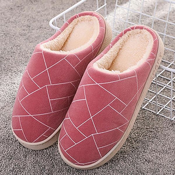 winter women's slippers men couples geometric flock warm non-slip floor home indoor shoes mtx58, Black
winter women's slippers men couples geometric flock warm non-slip floor home indoor shoes mtx58, Black