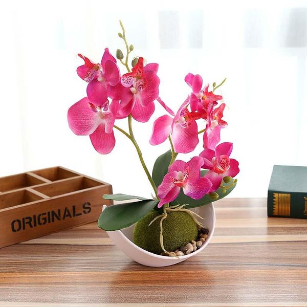 butterfly orchid artificial bonsai silk phalaenopsis ornaments simulation plant home decorative flowers & wreaths
butterfly orchid artificial bonsai silk phalaenopsis ornaments simulation plant home decorative flowers & wreaths