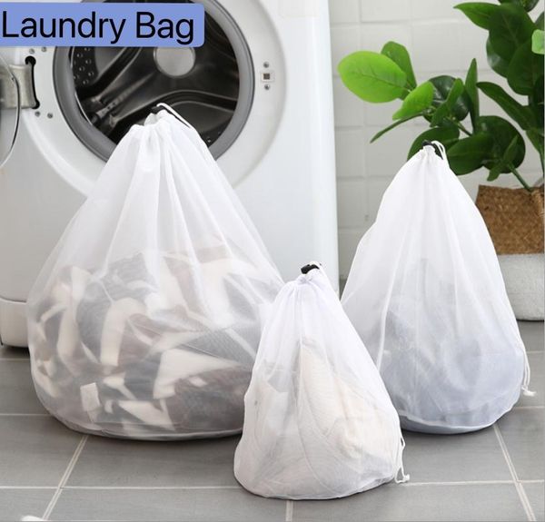 laundry bags bag, drawstring fine mesh net bag for machine wash, protect cloth durable bra, underwear and big clothes
laundry bags bag, drawstring fine mesh net bag for machine wash, protect cloth durable bra, underwear and big clothes
