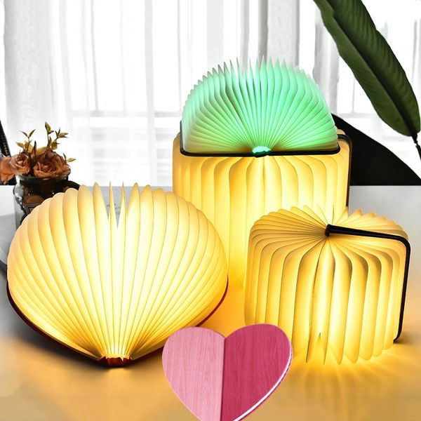 book lights foldable wooden led heart-shaped light usb charging colorful atmosphere discoloration night
book lights foldable wooden led heart-shaped light usb charging colorful atmosphere discoloration night