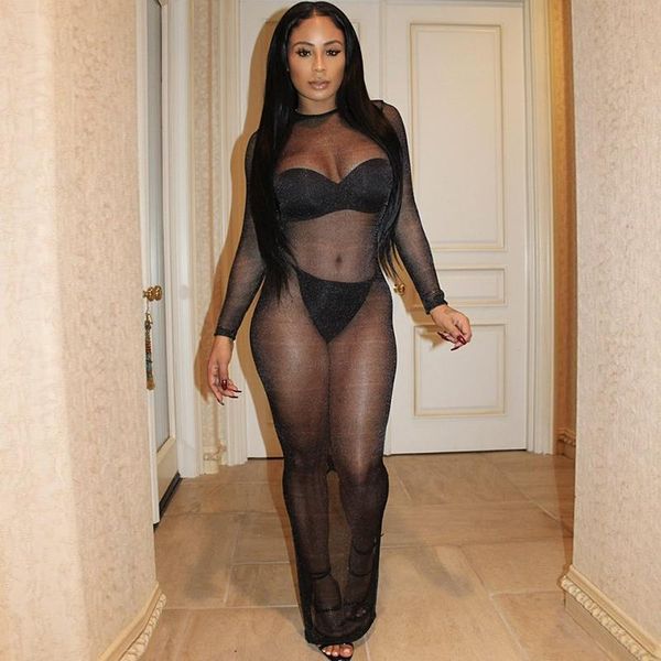 casual dresses women solid color sheer mesh cross long dress ladies sleeve see-through backless black brown, Black;gray
casual dresses women solid color sheer mesh cross long dress ladies sleeve see-through backless black brown, Black;gray