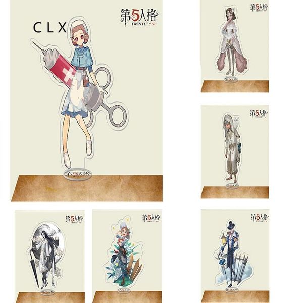 keychains 15cm game identity v stand card computer deskdecoration givegift christmas friend model, Silver
keychains 15cm game identity v stand card computer deskdecoration givegift christmas friend model, Silver