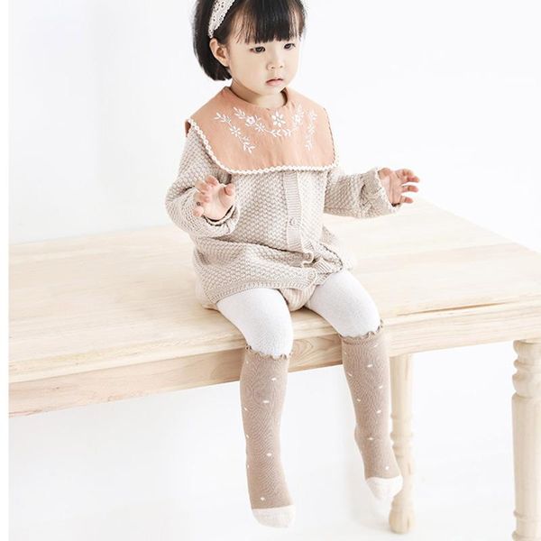 socks toddlers girl polka dot knee high long soft kids cotton blend children thick warm knee-length loose hose, Pink;yellow
socks toddlers girl polka dot knee high long soft kids cotton blend children thick warm knee-length loose hose, Pink;yellow