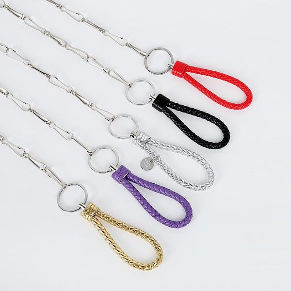 dog collars & leashes hptyfd 5 colors leash stainless steel chain for puppy kitty outdoor walking running adjustable length pet supplies
dog collars & leashes hptyfd 5 colors leash stainless steel chain for puppy kitty outdoor walking running adjustable length pet supplies