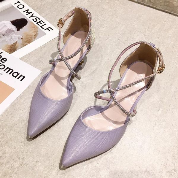 dress shoes leisure women's pointy toe high-heeled shallow pumps solid microfiber cross-tieed summer sandals elagant versatile event, Black
dress shoes leisure women's pointy toe high-heeled shallow pumps solid microfiber cross-tieed summer sandals elagant versatile event, Black