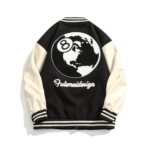 men's jackets spring&autumn denim loose oversized boyfriend style baseball jacket womens coat bomber varsity couple unisex, Black;brown
men's jackets spring&autumn denim loose oversized boyfriend style baseball jacket womens coat bomber varsity couple unisex, Black;brown