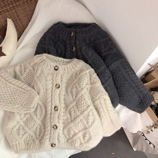 new winter korean style solid color baby kids knitted sweaters loose round neck children cardigan sweater coats, Blue
new winter korean style solid color baby kids knitted sweaters loose round neck children cardigan sweater coats, Blue
