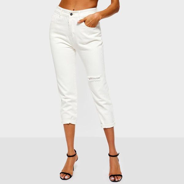 women's jeans women denim casual white thin office lady elegant slim straight plain hole vintage female fashion punk pants, Blue
women's jeans women denim casual white thin office lady elegant slim straight plain hole vintage female fashion punk pants, Blue