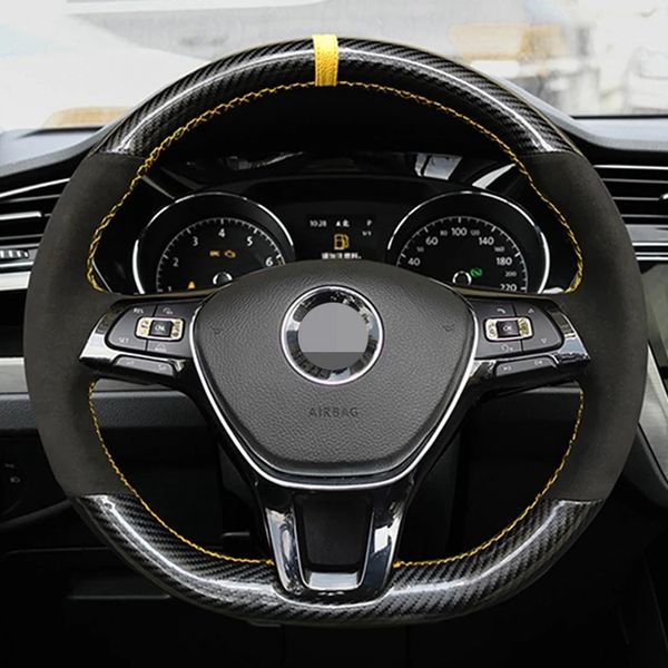 car steering wheel cover non-slip black carbon fiber suede for volkswagen vw golf 7 mk7 new polo jetta passat b8 tiguan sharan
car steering wheel cover non-slip black carbon fiber suede for volkswagen vw golf 7 mk7 new polo jetta passat b8 tiguan sharan