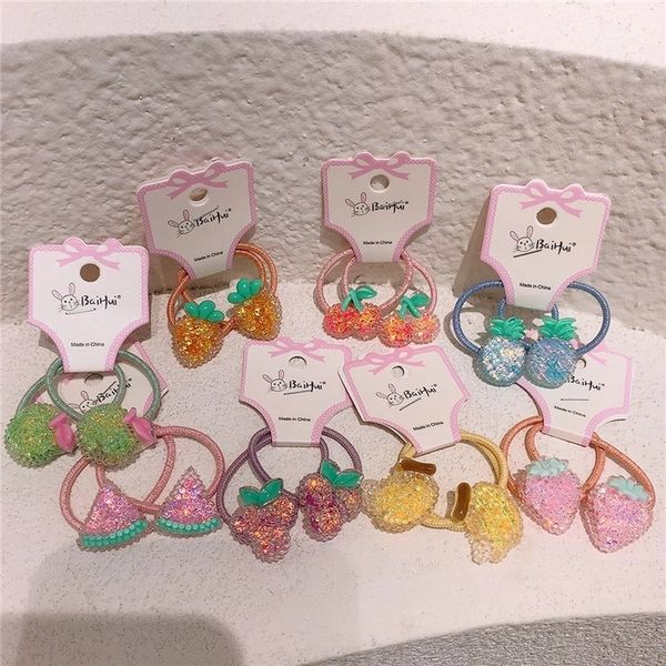 2021 summer new korean fashion children's hair accessories sweet girl simple cute colorful fruit rubber band hair rope headwear, Slivery;white
2021 summer new korean fashion children's hair accessories sweet girl simple cute colorful fruit rubber band hair rope headwear, Slivery;white