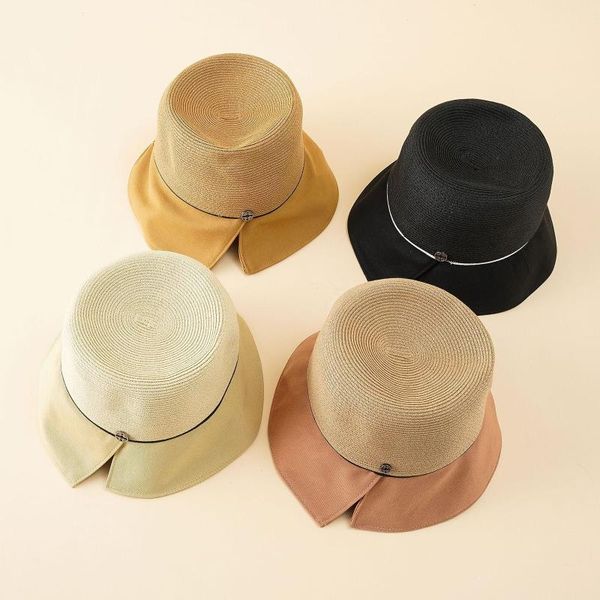 wide brim hats sunscreen breathable women's fabric stitching foldable fisherman hat sun ladies travel beach cap 2021, Blue;gray
wide brim hats sunscreen breathable women's fabric stitching foldable fisherman hat sun ladies travel beach cap 2021, Blue;gray