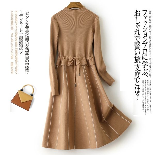 knitted autumn winter 2020 new style temperament over the knee medium length pleated fake two pieces of wool dress, Black;gray
knitted autumn winter 2020 new style temperament over the knee medium length pleated fake two pieces of wool dress, Black;gray