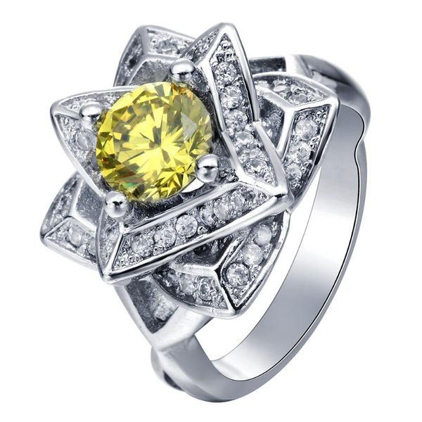 wedding rings luxury the created yellow cz love flower zircon ring white gold-color crystal silver plated engagement jewelry, Slivery;golden
wedding rings luxury the created yellow cz love flower zircon ring white gold-color crystal silver plated engagement jewelry, Slivery;golden
