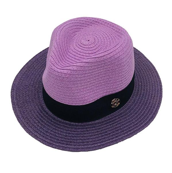 wide brim hats beach straw hat color stitching braid men and women outdoor sunscreen sun chain donut, Blue;gray
wide brim hats beach straw hat color stitching braid men and women outdoor sunscreen sun chain donut, Blue;gray
