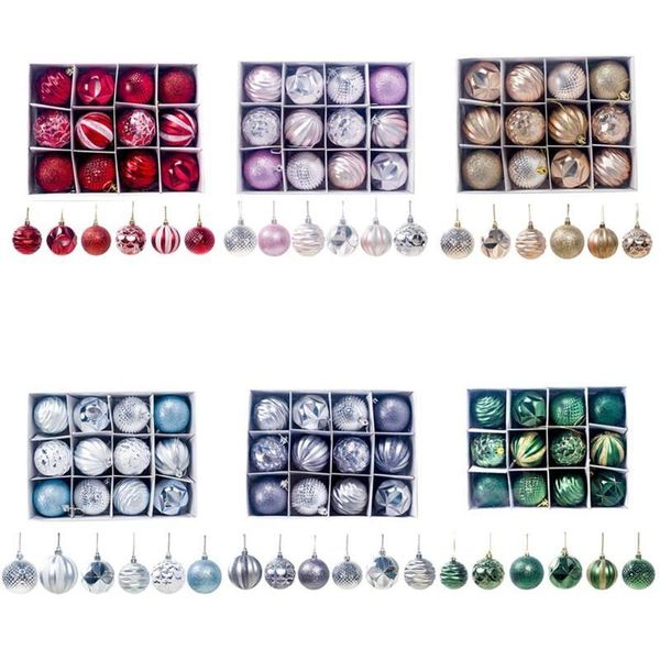 party decoration 12pcs 6cm christmas tree hanging ball ornaments home festival decor
party decoration 12pcs 6cm christmas tree hanging ball ornaments home festival decor
