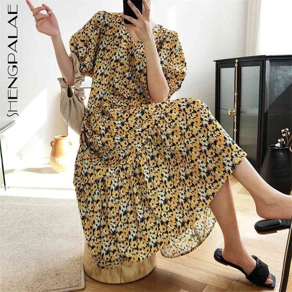 yellow foral derss women's summer v-neck slim short sleeve mid-calf big swing dresses female tide 5e175 210427, Black;gray
yellow foral derss women's summer v-neck slim short sleeve mid-calf big swing dresses female tide 5e175 210427, Black;gray