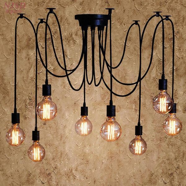 head 1.6 meter line multi-head spider retro chandelier for e27 bulb ceiling diy decor store living room creative lights
head 1.6 meter line multi-head spider retro chandelier for e27 bulb ceiling diy decor store living room creative lights