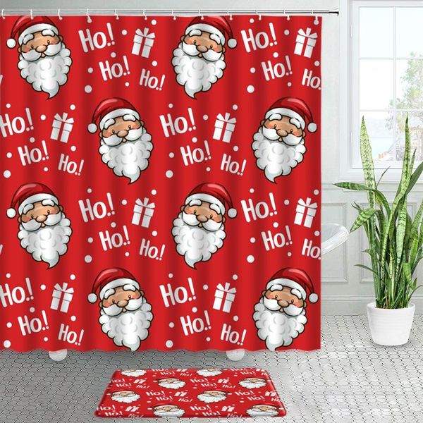 shower curtains cartoon santa claus bath mats set red christmas decor bathroom non-slip carpet flannel door rug bathtub curtain
shower curtains cartoon santa claus bath mats set red christmas decor bathroom non-slip carpet flannel door rug bathtub curtain