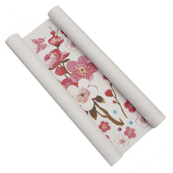 wall stickers living room self adhesive practical bedroom easy apply plum blossom home decor removable diy background decal