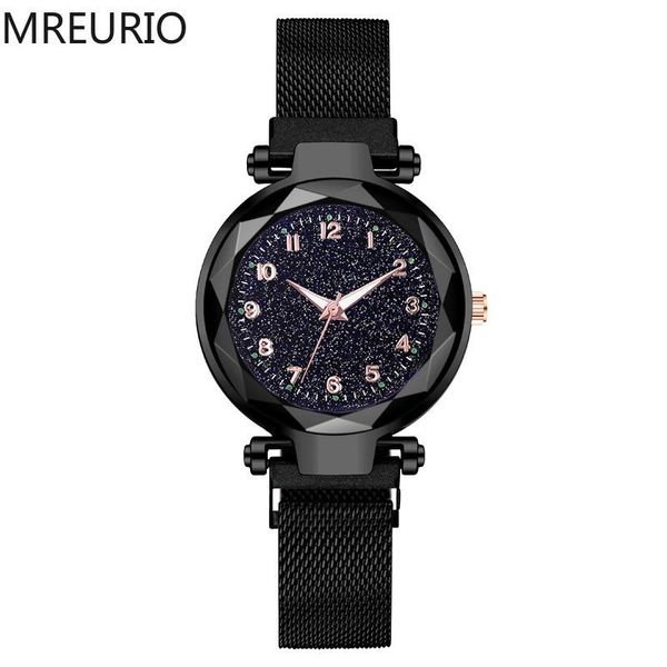 women watch magnetic buckle lazy starry sky dial lady wrist metal milan mesh band quartz for wristwatches, Slivery;brown
women watch magnetic buckle lazy starry sky dial lady wrist metal milan mesh band quartz for wristwatches, Slivery;brown