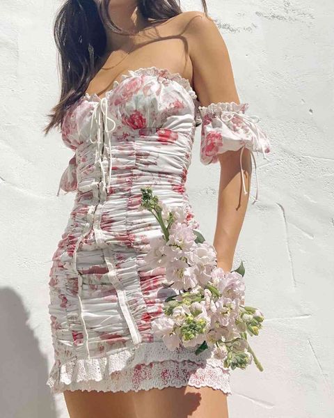 vocation floral slash neck high-quality fine dress female, Black;gray
vocation floral slash neck high-quality fine dress female, Black;gray