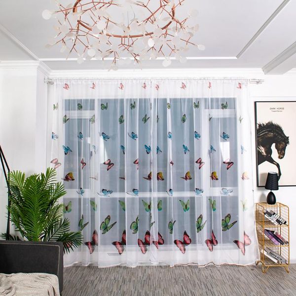 butterfly sheer curtains for living room bedroom colorful voile tulles blinds kitchen window treatments panel drapes #bl3 curtain &
butterfly sheer curtains for living room bedroom colorful voile tulles blinds kitchen window treatments panel drapes #bl3 curtain &