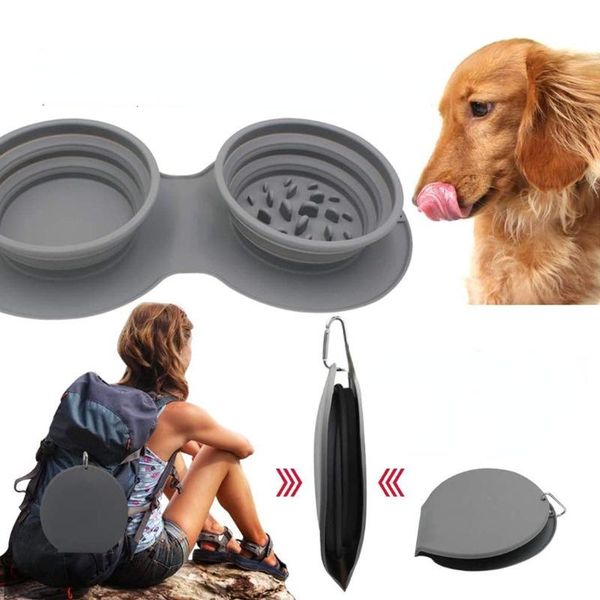 cat bowls & feeders portable folding silicone pet non-slip dog bowl double use with carabiner outdoor food
cat bowls & feeders portable folding silicone pet non-slip dog bowl double use with carabiner outdoor food