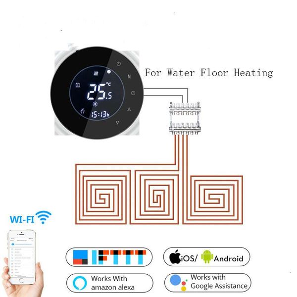 smart home control wifi 3a water thermostat temperature controller tuya app remote for floor heating work with google
smart home control wifi 3a water thermostat temperature controller tuya app remote for floor heating work with google