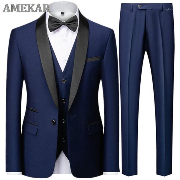 men's suits & blazers men mariage color block collar jacket trousers waistcoat male business casual wedding coat vest pants 3 pieces se, White;black
men's suits & blazers men mariage color block collar jacket trousers waistcoat male business casual wedding coat vest pants 3 pieces se, White;black