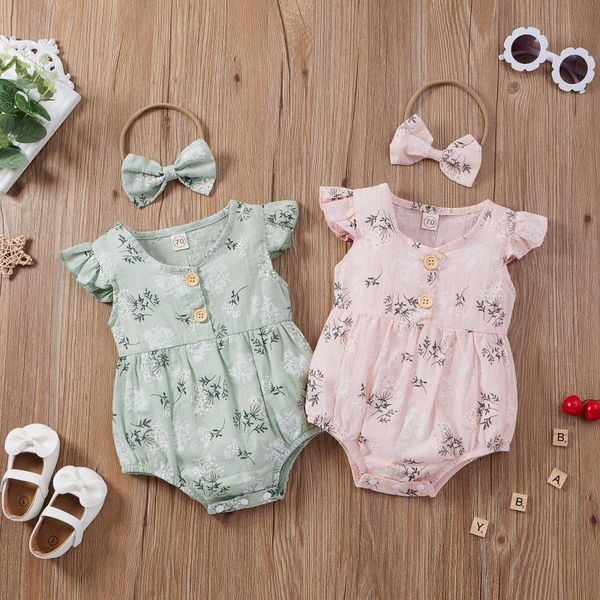 rompers 3-18months baby girl summer clothes born infant girls ruffle flower print sleeveless romper bodysuit headband outfits, Blue
rompers 3-18months baby girl summer clothes born infant girls ruffle flower print sleeveless romper bodysuit headband outfits, Blue