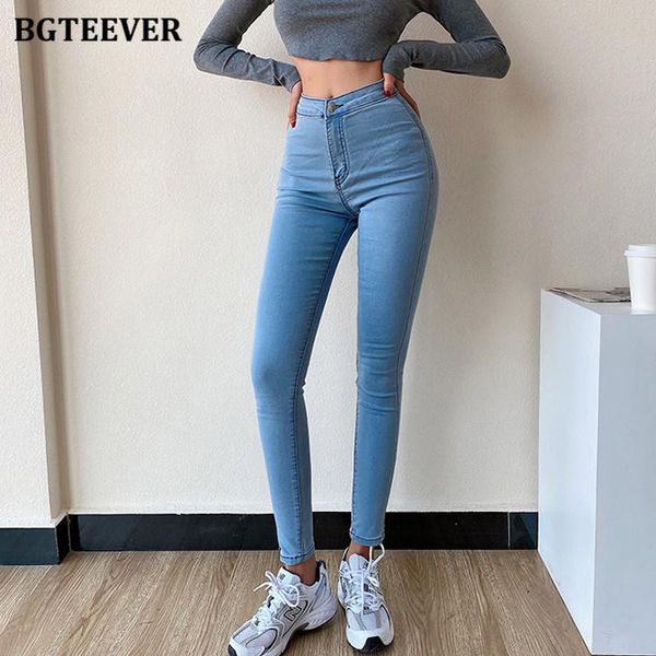 stretch high waist jeans women 2021 skinny slim fashion washed denim pencil pants elastic lifting femme women's, Blue
stretch high waist jeans women 2021 skinny slim fashion washed denim pencil pants elastic lifting femme women's, Blue