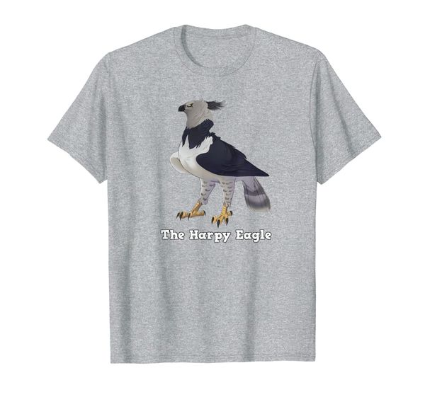 harpy eagle t-shirt, White;black
harpy eagle t-shirt, White;black