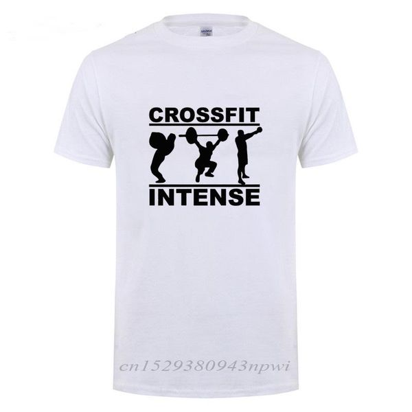men's t-shirts t shirt crossfit intense t-shirt funny birthday gift for men dad father husband round neck cotton fitness bodybuild, White;black
men's t-shirts t shirt crossfit intense t-shirt funny birthday gift for men dad father husband round neck cotton fitness bodybuild, White;black