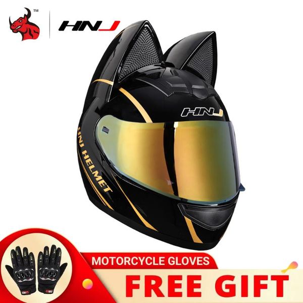motorcycle helmets helmet women cascos para moto full face motorbike personality ear accessories 8 colour
motorcycle helmets helmet women cascos para moto full face motorbike personality ear accessories 8 colour