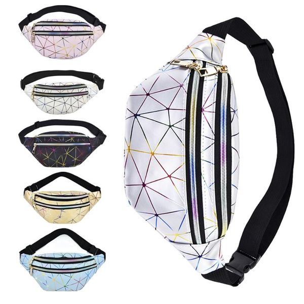 holographic waist bags women pink silver female belt bag black geometric packs laser chest phone pouch
holographic waist bags women pink silver female belt bag black geometric packs laser chest phone pouch